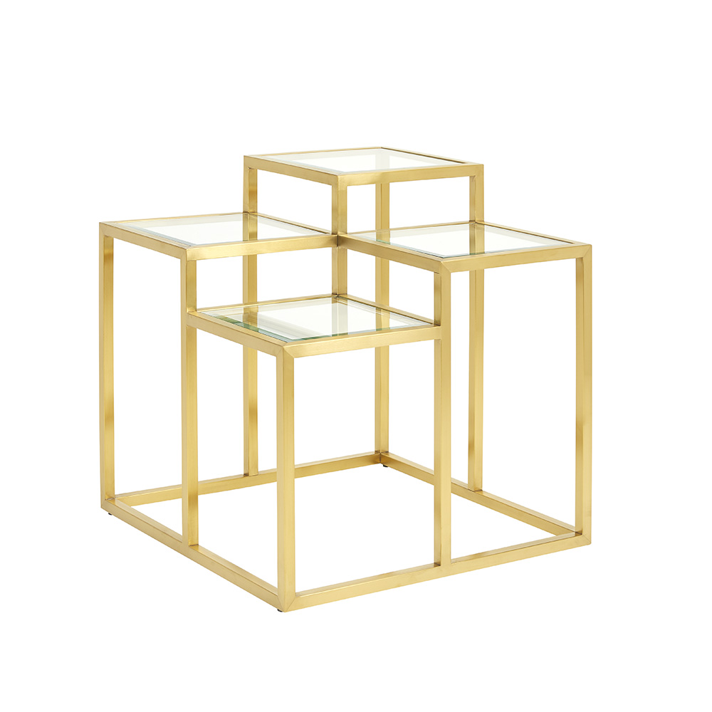 Elmore Gold End Table 